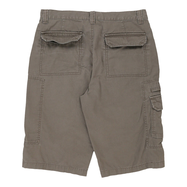 Oviesse Cargo Shorts - 34W 13L Brown Cotton