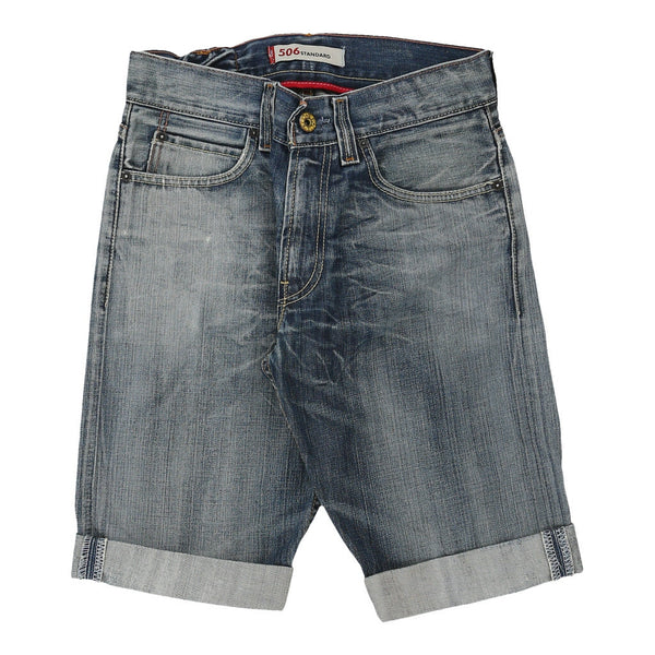 506 Levis Denim Shorts - 32W 11L Blue Cotton