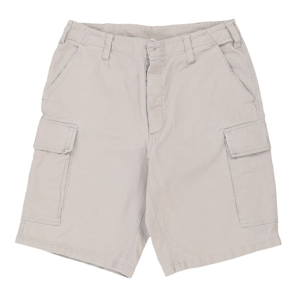 Unbranded Cargo Shorts - 34W 10L Beige Cotton