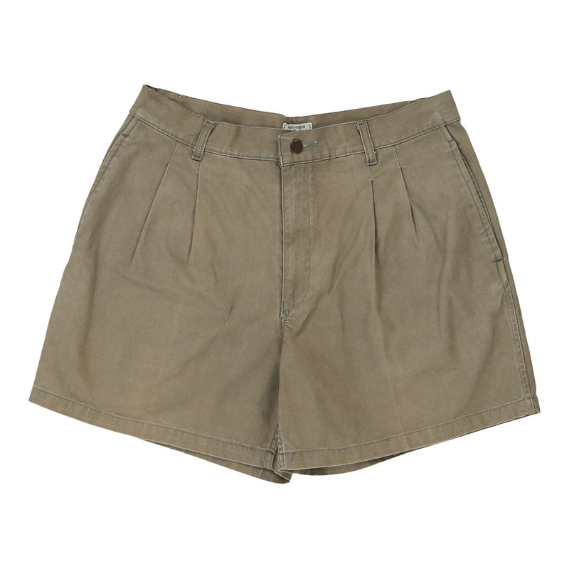 Valentino Chino Shorts - 36W 5L Khaki Cotton