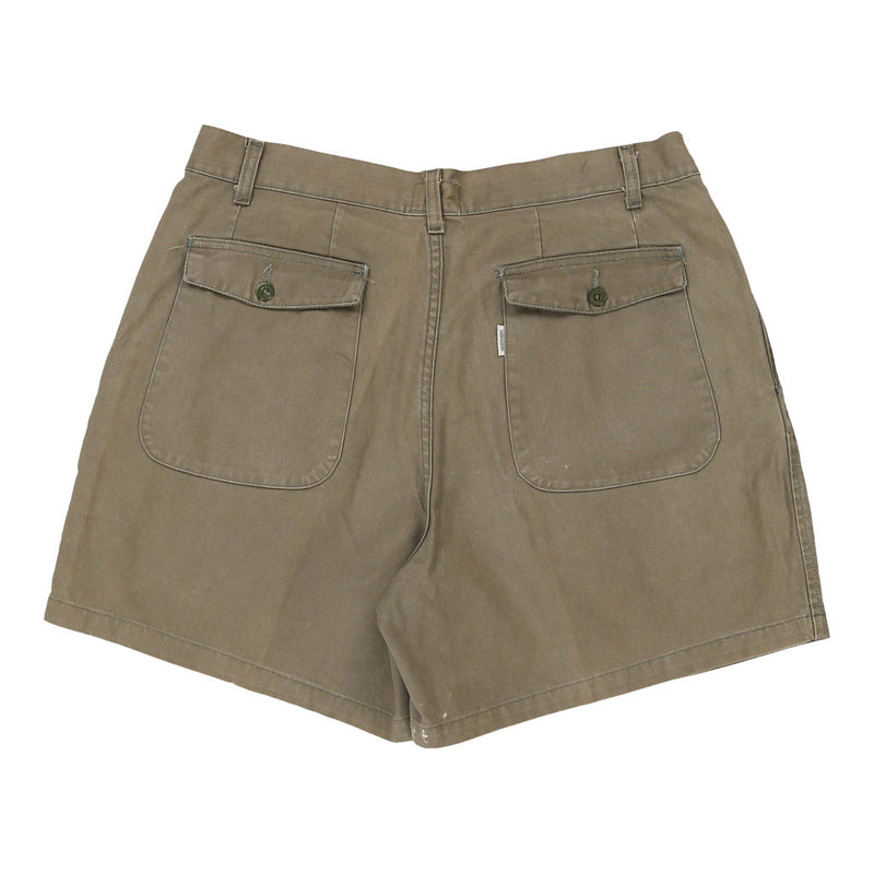 Valentino Chino Shorts - 36W 5L Khaki Cotton