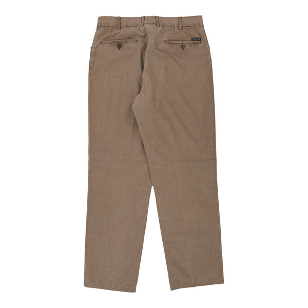 Burberry Trousers - 34W 31L Brown Cotton