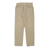 Armani Jeans Trousers - 34W 35L Beige Cotton Blend