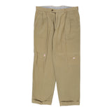 Vintage beige Burberry Trousers - mens 36" waist