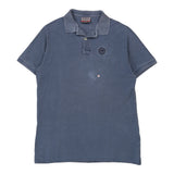 Vintage blue New Balance Polo Shirt - mens x-large
