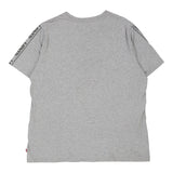 Levis Spellout T-Shirt - Large Grey Cotton