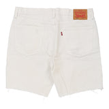 Vintage white Levis Shorts - mens 36" waist