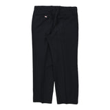 Armani Trousers - 34W 28L Black Wool