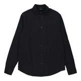 Armani Jeans Shirt - Large Navy Cotton