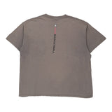 Nike Graphic T-Shirt - 2XL Grey Cotton