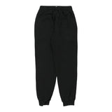 Age 11-12 Puma Joggers - Medium Black Cotton Blend