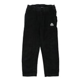 Kappa Joggers - Small Black Cotton Blend