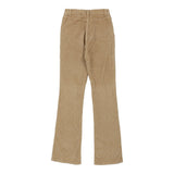 Age 13-14 Onyx Flared Cord Trousers - 25W 31L Beige Cotton