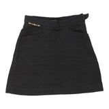 Age 8 Burberry Skirt - Small Grey Wool Blend