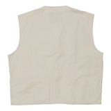 Subway Gilet - XL Beige Cotton Blend