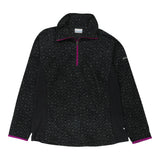 Columbia Fleece - Large Black Polyester