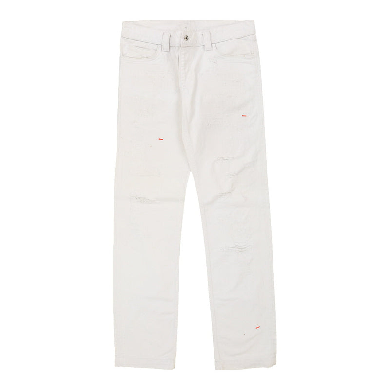 Dolce & Gabbana Trousers - 36W 35L White Cotton