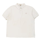 Burberry Brit Polo Shirt - 2XL White Cotton