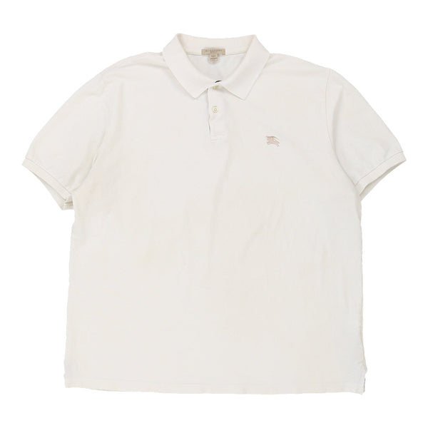 Burberry Brit Polo Shirt - 2XL White Cotton