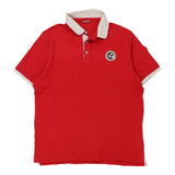 Napapijri Polo Shirt - 2XL Red Cotton