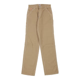 Vintage beige Fiorucci Carpenter Trousers - womens 29" waist