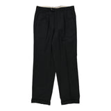 Vintage black Valentino Trousers - mens 33" waist