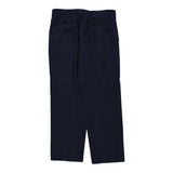 Vintage navy Byblos Trousers - mens 34" waist