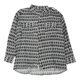 Vintage grey Unbranded Patterned Shirt - mens xx-large