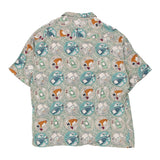 Vintage green Campia Patterned Shirt - mens x-large