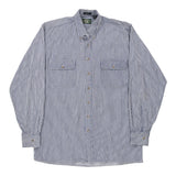 Vintage blue Tall Susquehanna Trail Shirt - mens large