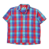Vintage multicoloured 1970s Melco Short Sleeve Shirt - mens large