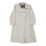 Vintage cream Burberry Trench Coat - mens x-large
