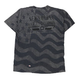 New Smyrna Harley Davidson Spellout T-Shirt - Large Grey Cotton
