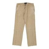 Marlboro Classics Trousers - 34W 32L Beige Cotton