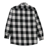 Vintage black & white Big Bill Flannel Shirt - mens medium