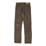 Vintage Mastino Cord Trousers - 31W 34L Brown Cotton