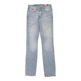 Vintage Vivienne Gas Jeans - 30W UK 8 Light Wash Cotton