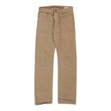 Vintage Gas Trousers - 30W 30L Beige Cotton