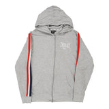 Age 14-15 Everlast Hoodie - Large Grey Cotton Blend
