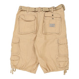 J.M.C Cargo Shorts - 36W 11L Beige Cotton
