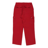 North Sails Cargo Trousers - 34W 33L Red Polyester