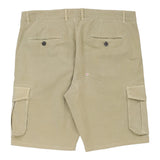 Vintage Re&X Cargo Shorts - 38W 11L Beige Cotton