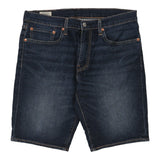 Vintage 502 Levis Denim Shorts - 31W 11L Dark Wash Cotton