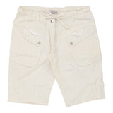 Vintage Fantasy Shorts - XL White Cotton