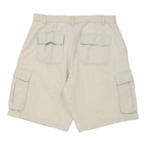 Vintage cream Sailing Cargo Shorts - mens 36" waist