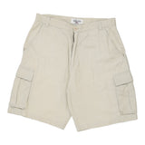 Vintage cream Sailing Cargo Shorts - mens 36" waist