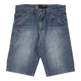 Vintage blue Bugatti Denim Shorts - mens 32" waist