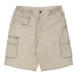 Vintage beige Aodeman Cargo Shorts - mens 38" waist