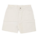 Vintage white Dickies Carpenter Shorts - mens 36" waist