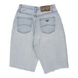 Vintage light wash Armani Jeans Denim Shorts - womens 28" waist